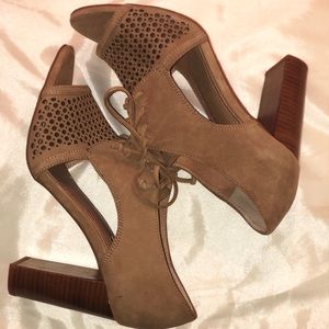 Tahari Peep Toe Booties